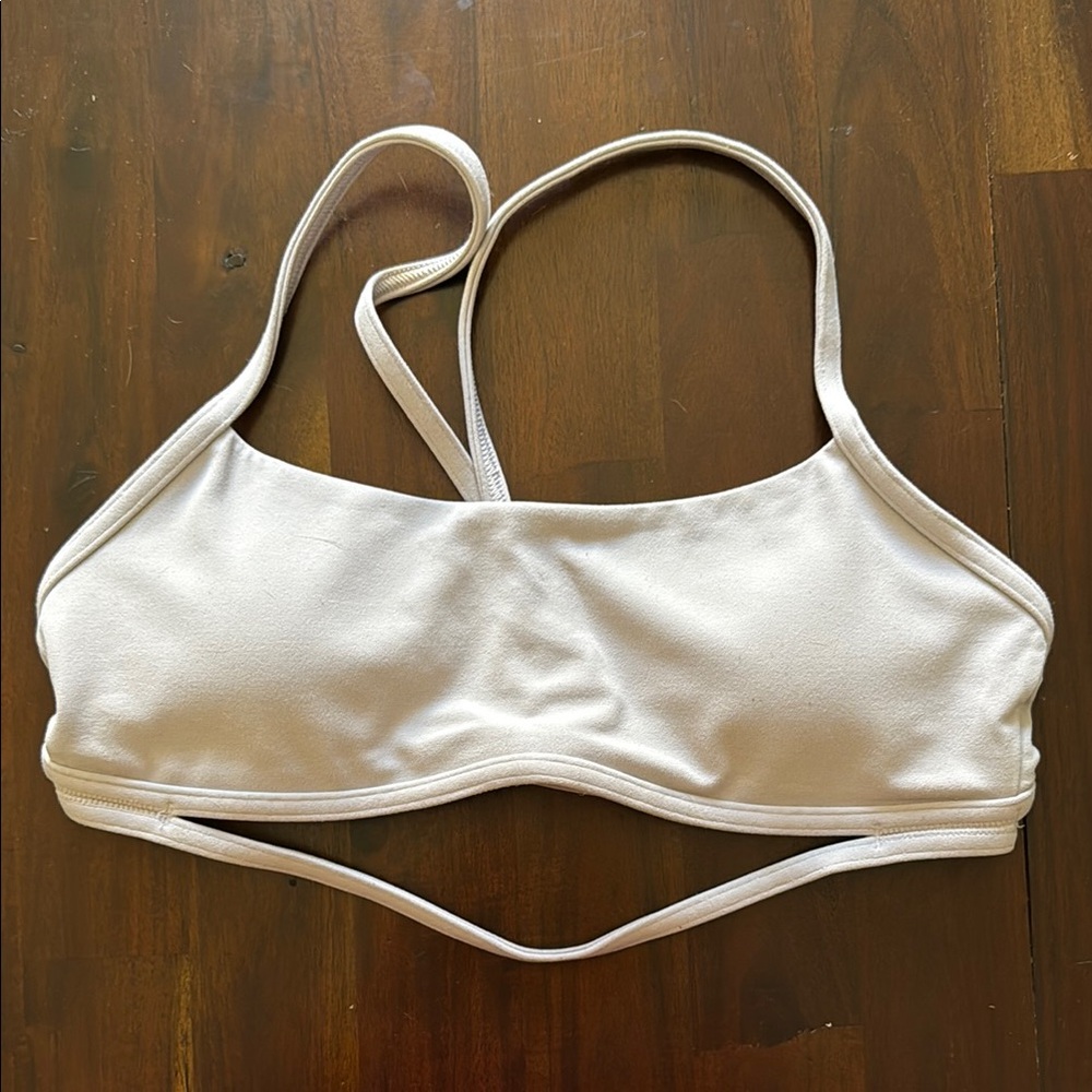 Elegant White Women's Bralette